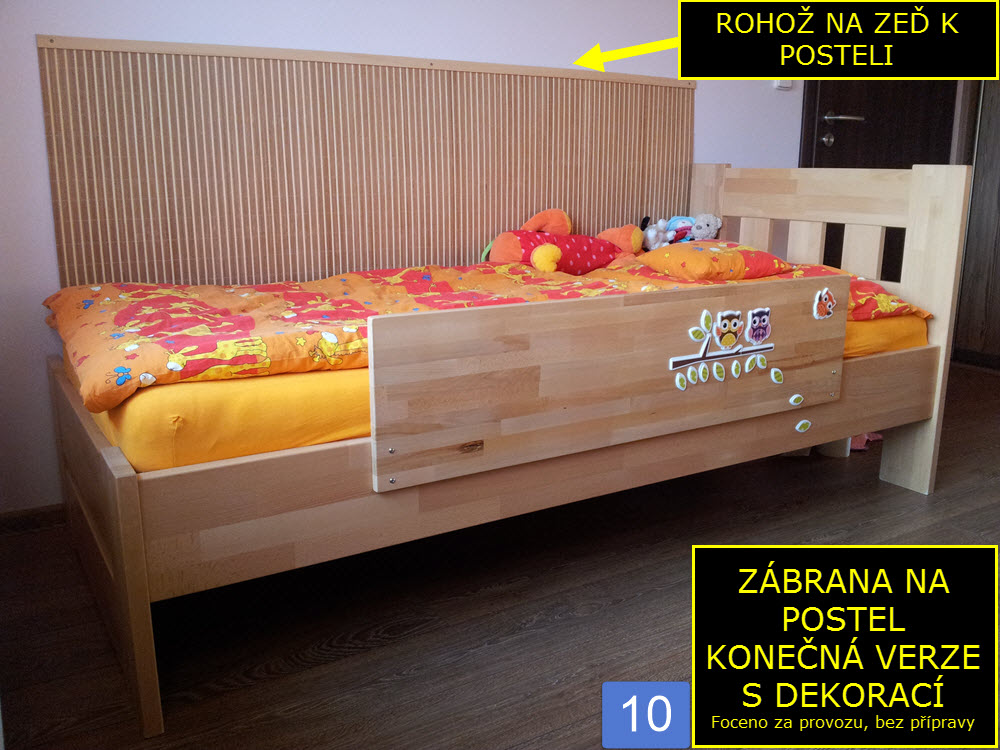 Zábrana na postel