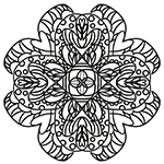 Mandala 002 | Autor: Pája, Vlastník: radyzezivota.cz