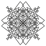 Mandala 004 | Autor: Pája, Vlastník: radyzezivota.cz