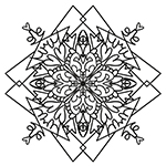 Mandala 004 | Autor: Pája, Vlastník: radyzezivota.cz