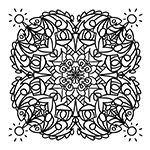 Mandala 006 | Autor: Pája, Vlastník: radyzezivota.cz