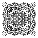 Mandala 006 | Autor: Pája, Vlastník: radyzezivota.cz