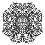 Mandala 009 | Mandaly zdarma | Autor: Pája, Vlastník: radyzezivota.cz