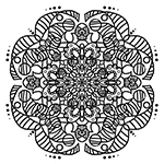 Mandala 009 | Mandaly zdarma | Autor: Pája, Vlastník: radyzezivota.cz