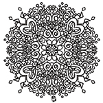 Mandala 010 | Mandaly zdarma | Autor: Pája, Vlastník: radyzezivota.cz