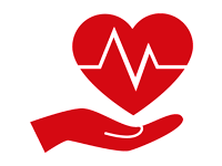 Symbol Srdce v dlani zobrazující Zdraví | Zdroj: shutterstock.com